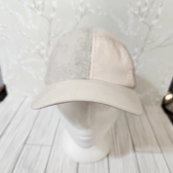 Smartwool Patchwork Almond Cream Wool Blend Ball Snap Back Cap Women's OS - Picture 8 of 12